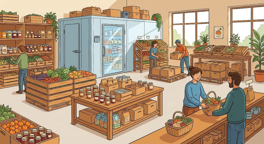 illustration : Espace nourricier - La Fabrique des Grouettes